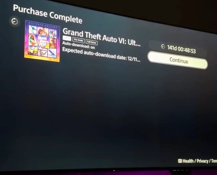 Покупка игры в PlayStation Store