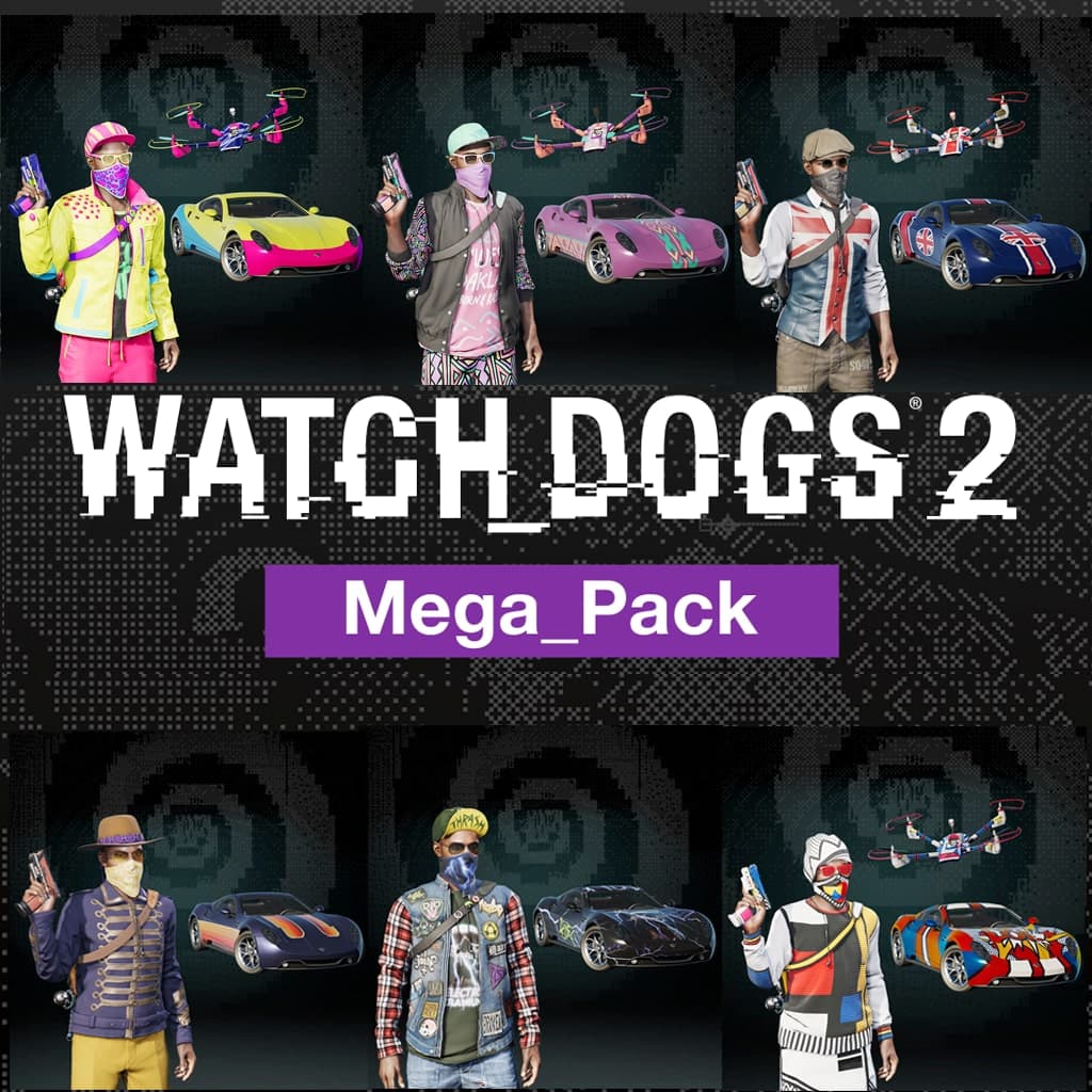 Watch Dogs2 - MEGA PACK