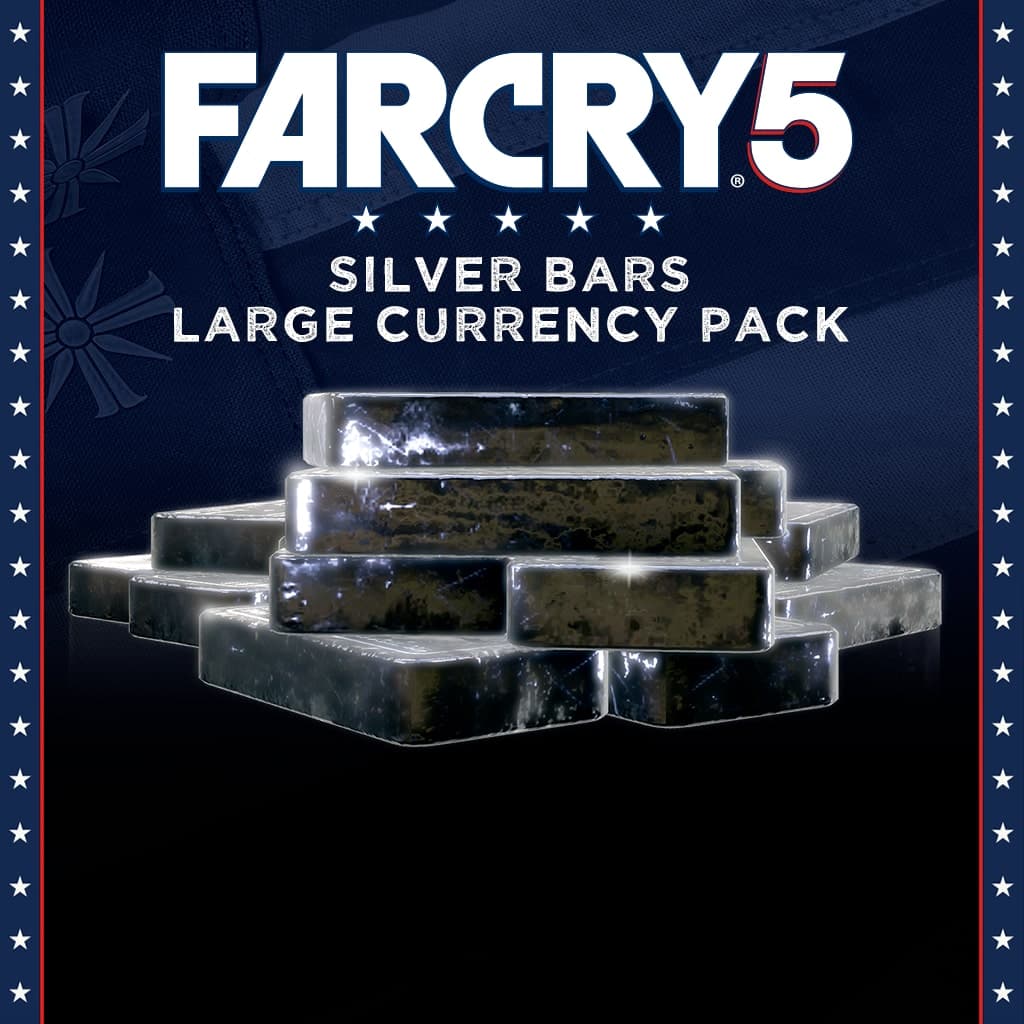 Far Cry 5 Silver Bars - Large pack