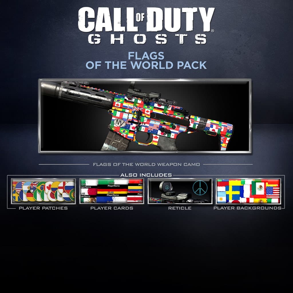 Call of Duty: Ghosts - Flags of the World Pack
