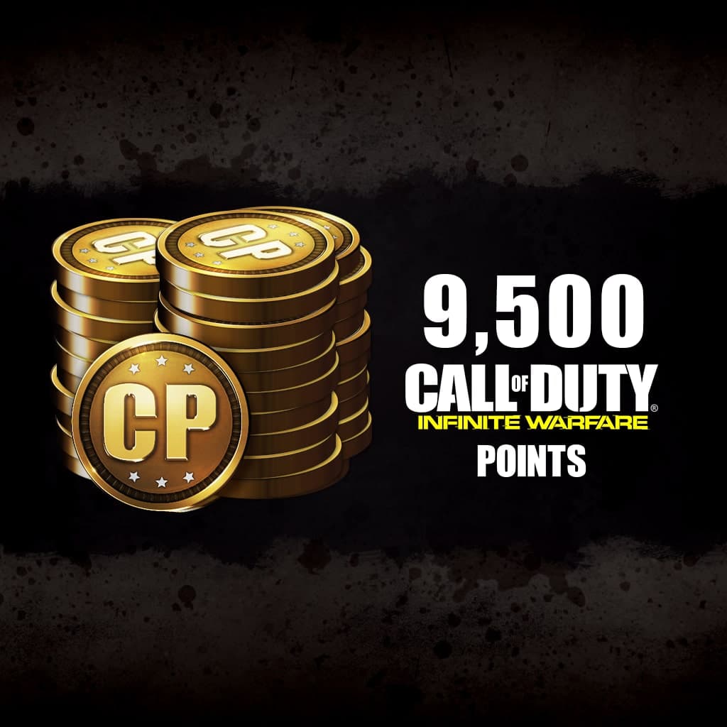9,500 Call of Duty: Infinite Warfare Points