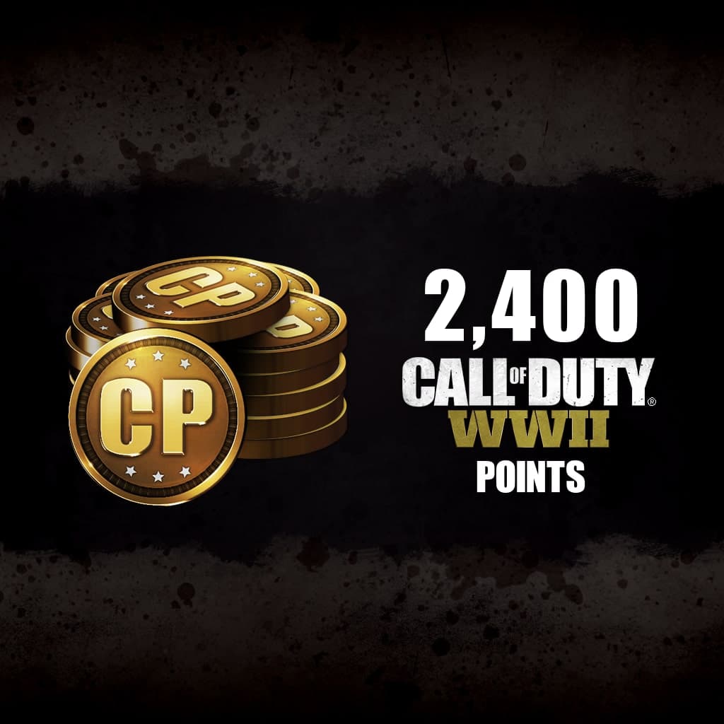 2,400 Call of Duty: WWII Points
