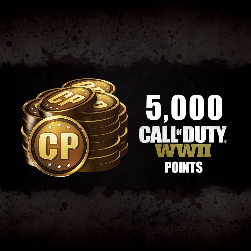 5,000 Call of Duty: WWII Points