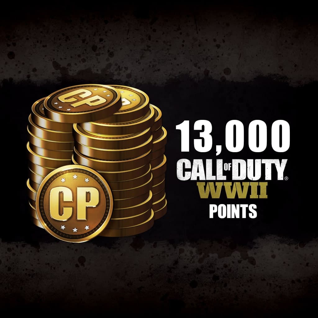 13,000 Call of Duty: WWII Points