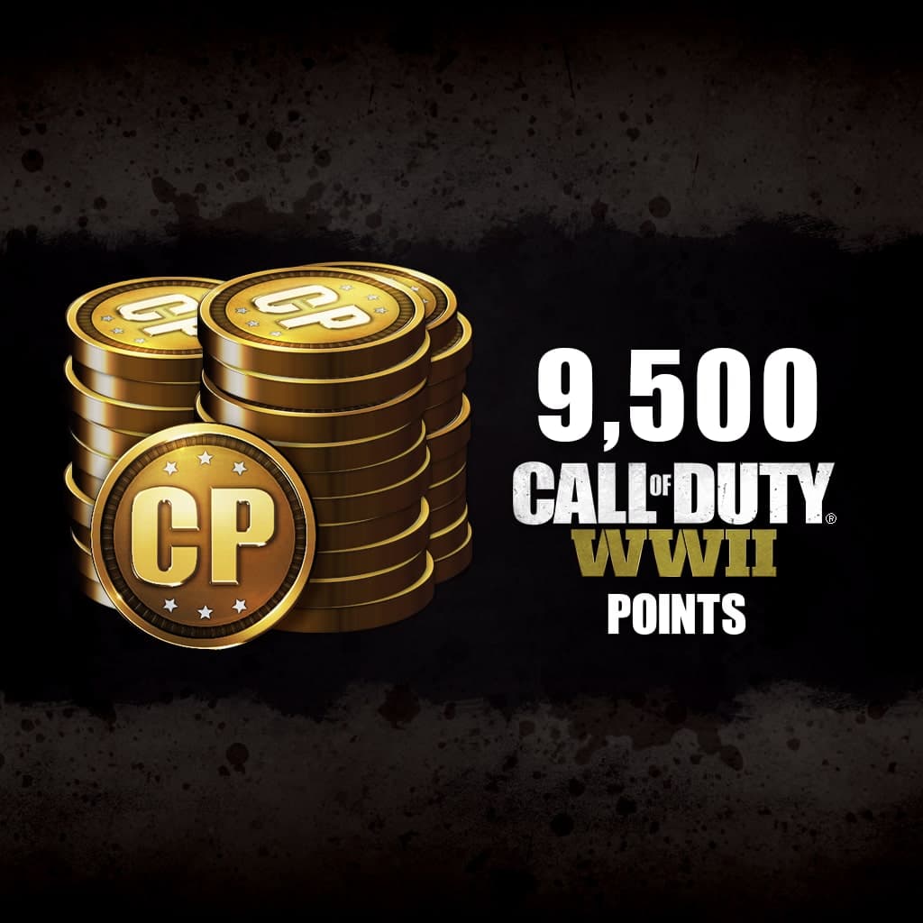 9,500 Call of Duty: WWII Points