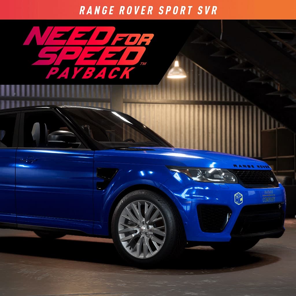 Need for Speed Payback: Range Rover Sport SVR