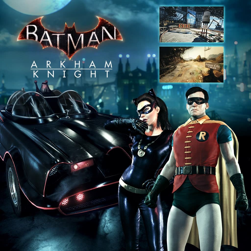 Batman: Arkham Knight Batman Classic TV Series Batmobile Pack