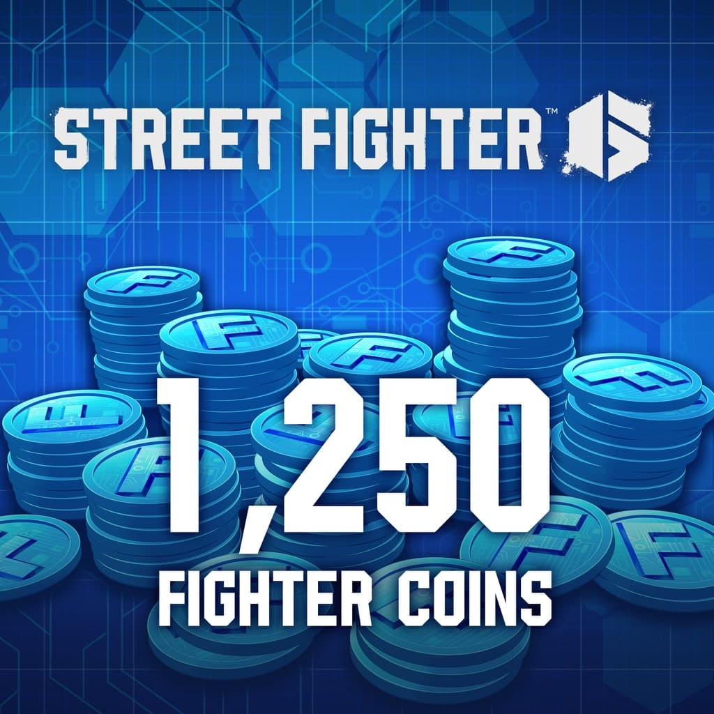 Street Fighter 6 - 1,250 Fighter Coins