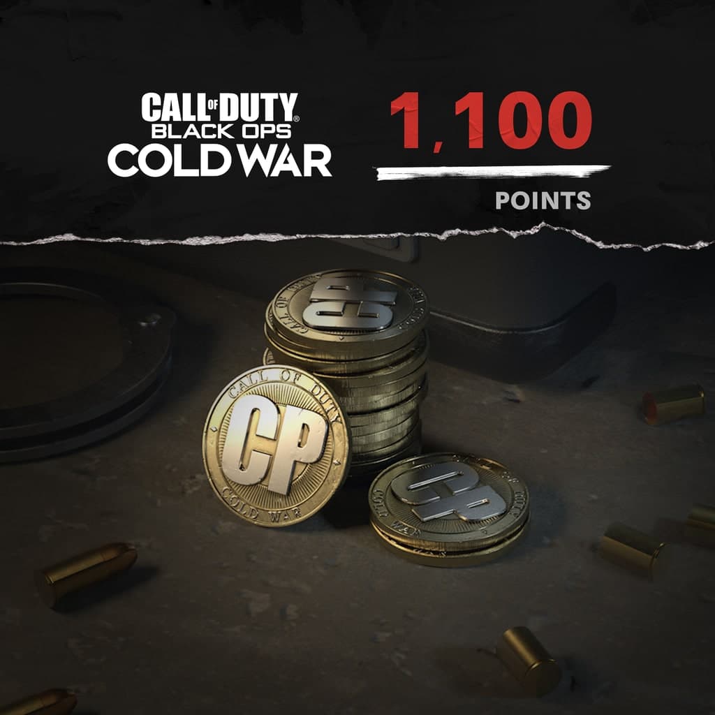 1,100 Call of Duty: Black Ops Cold War Points