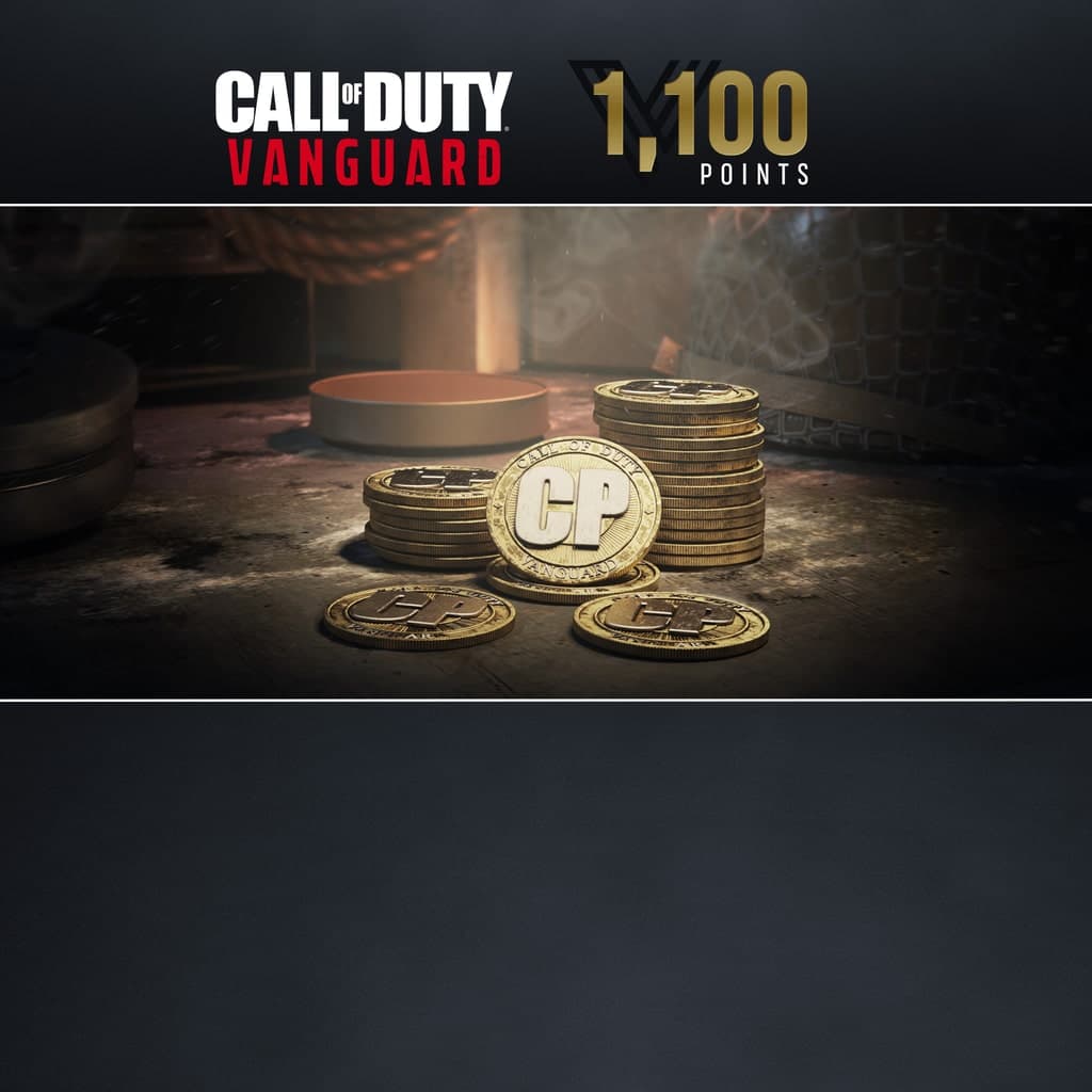 1,100 Call of Duty: Vanguard Points