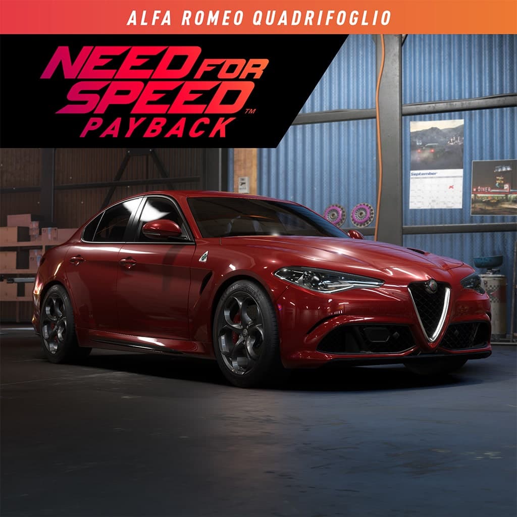 Need for Speed Payback: Alfa Romeo Quadrifoglio