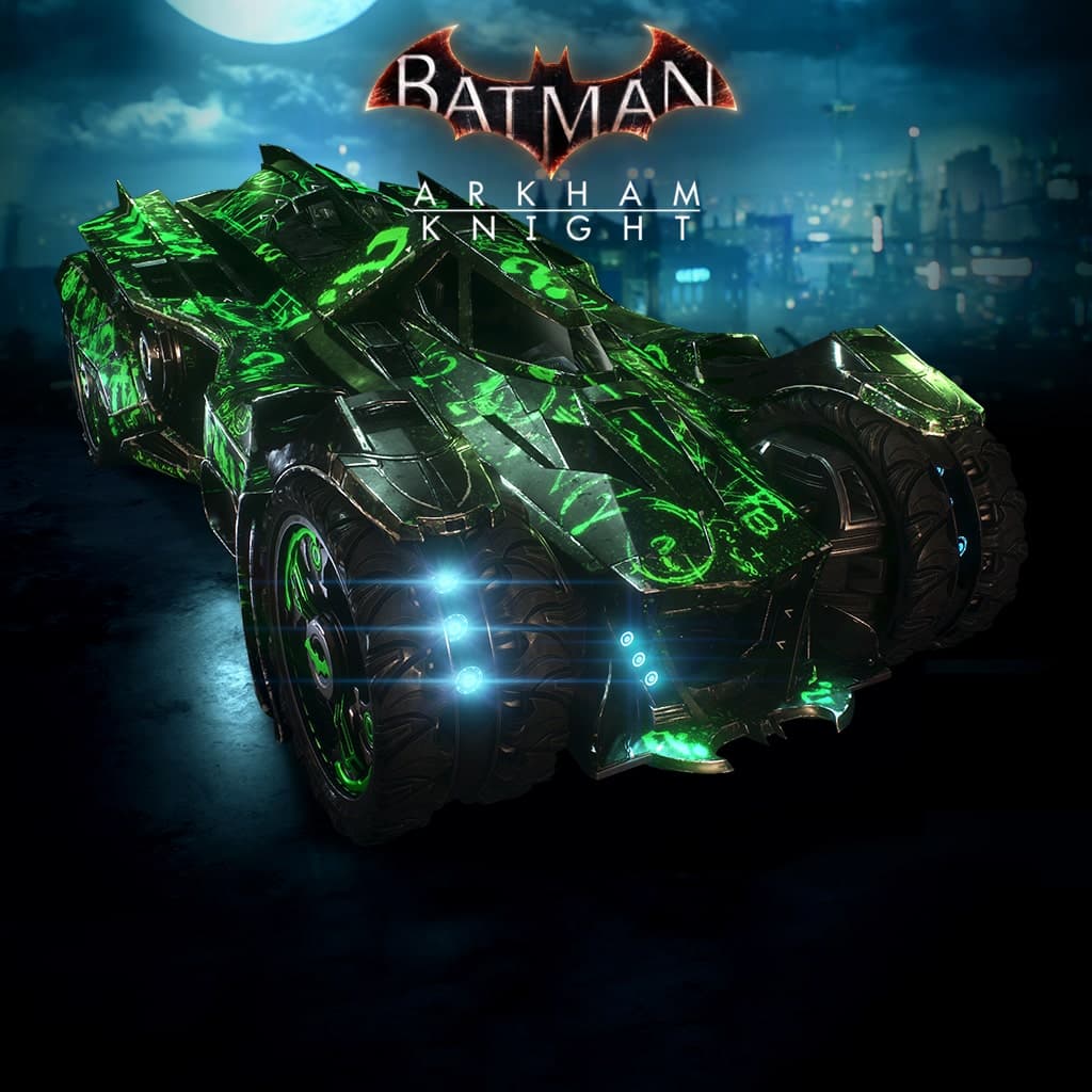 Batman: Arkham Knight Riddler Themed Batmobile Skin