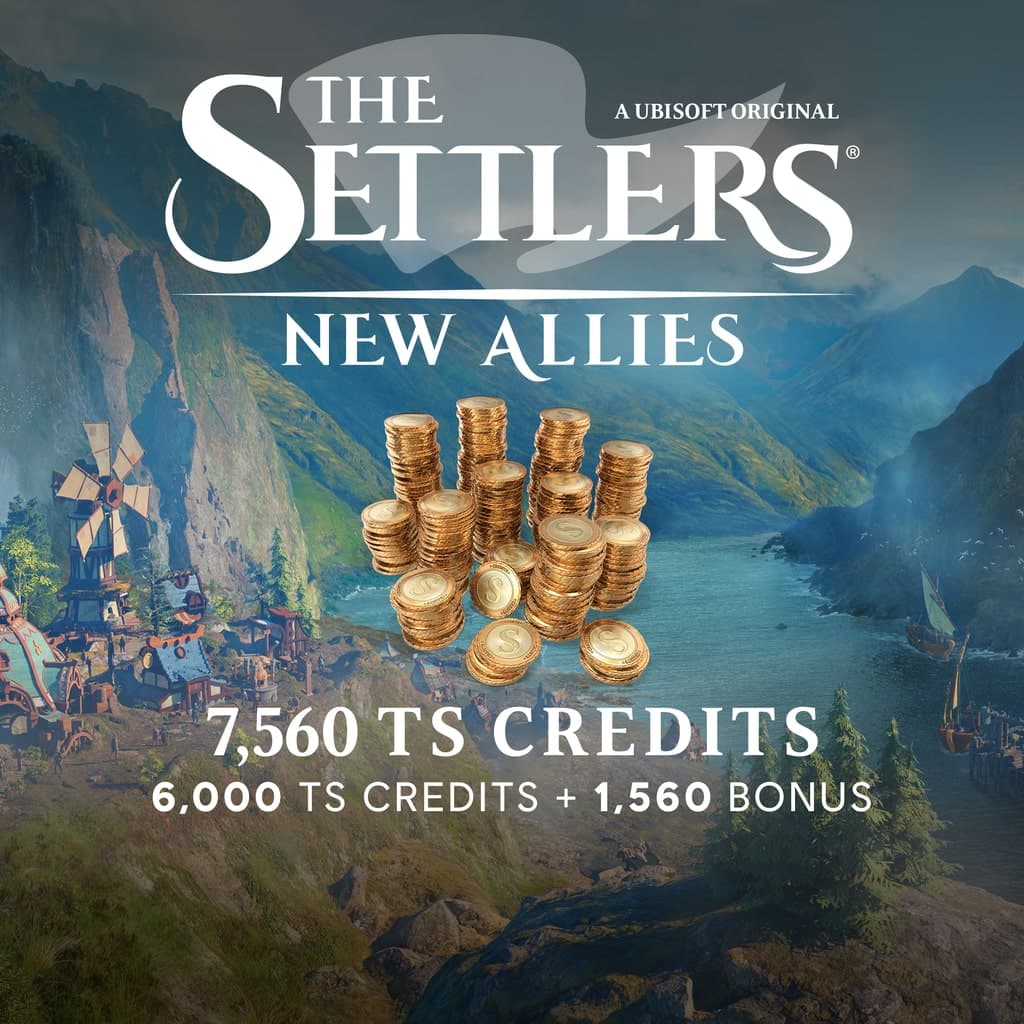 The Settlers: New Allies Credits Pack (7,560)