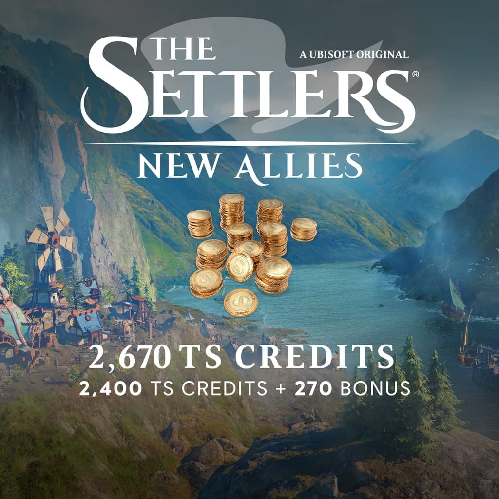 The Settlers: New Allies Credits Pack (2,670)