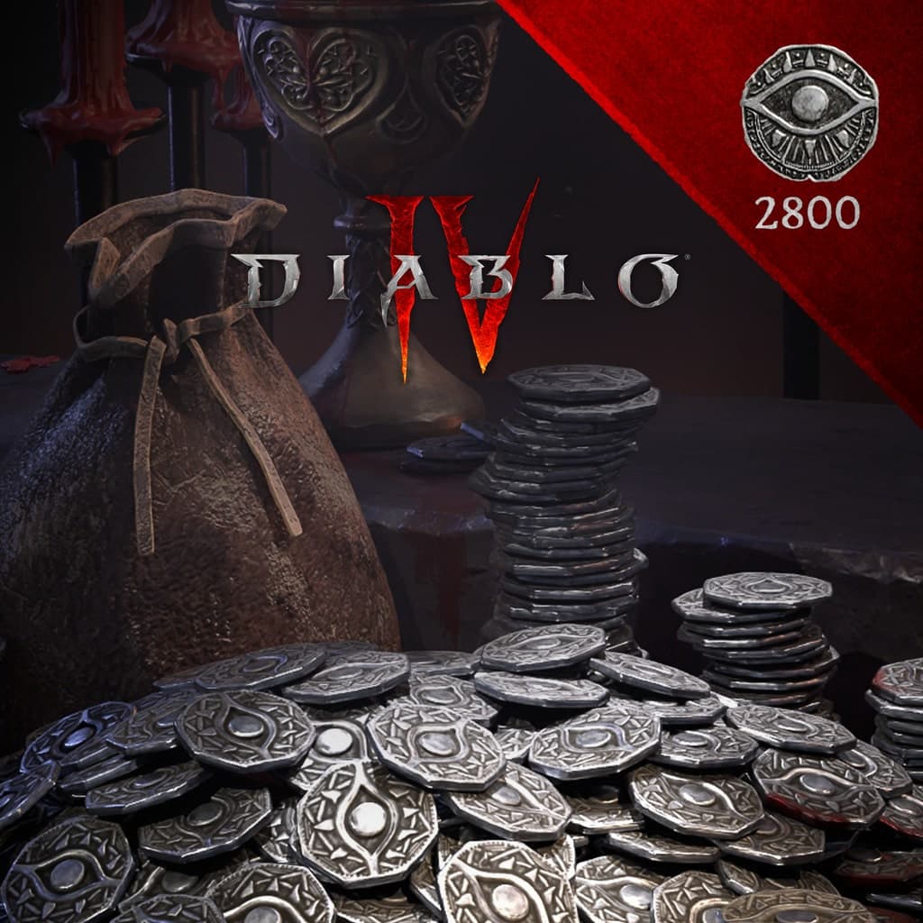 Diablo IV - 2800 Platinum: 2500 + 300 Platinum Bonus