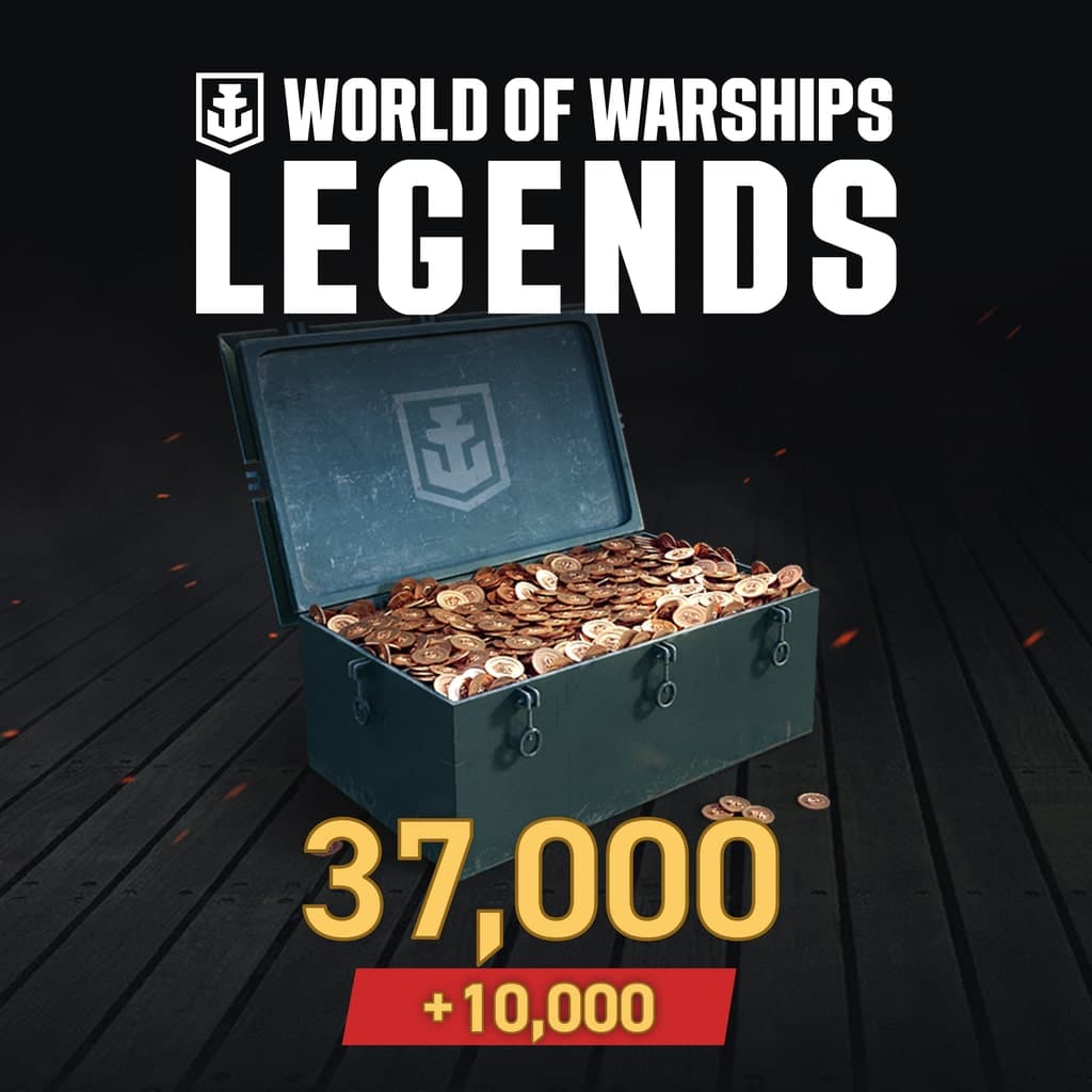 World of Warships: Legends - PS5 47,000 Doubloons