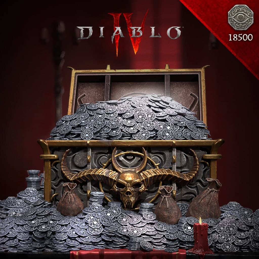 Diablo IV - 18500 Platinum: 15000 + 3500 Platinum Bonus