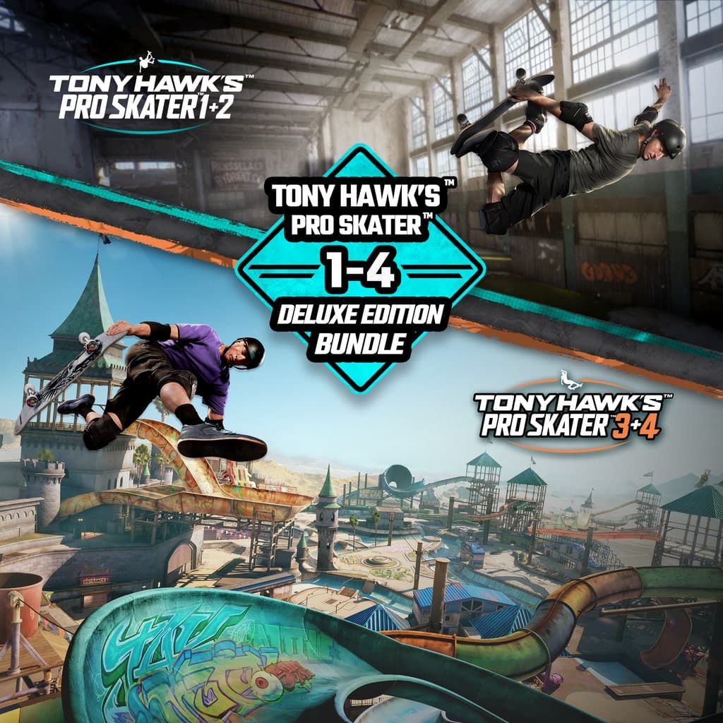 Tony Hawk's Pro Skater 1 - 4 - Deluxe Edition Bundle
