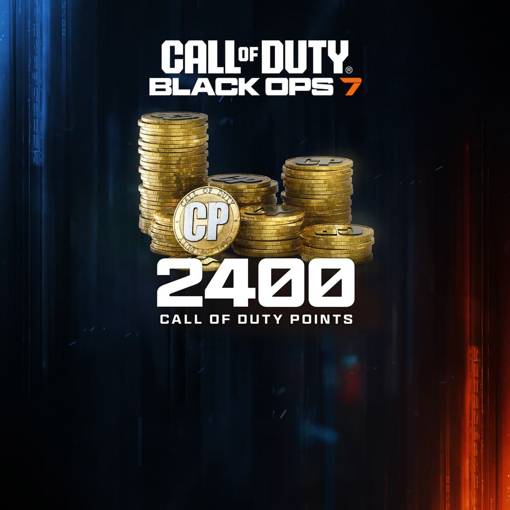2,400 Black Ops 7 or Call of Duty: Warzone Points