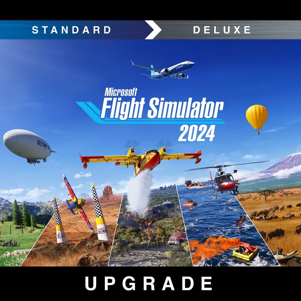 Microsoft Flight Simulator 2024 Standard to Deluxe Upgrade