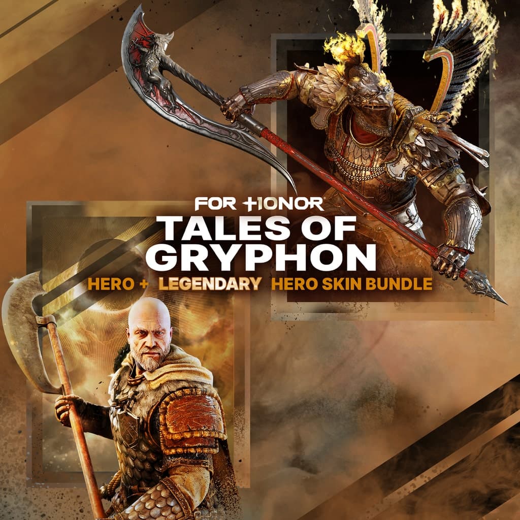 Tales of Gryphon Bundle – Gryphon Hero and The Scorching Herald Skin Bundle – FOR HONOR