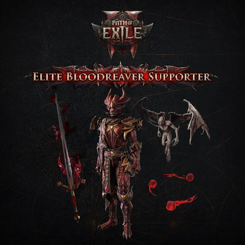 Path of Exile 2: Elite Bloodreaver Supporter Pack