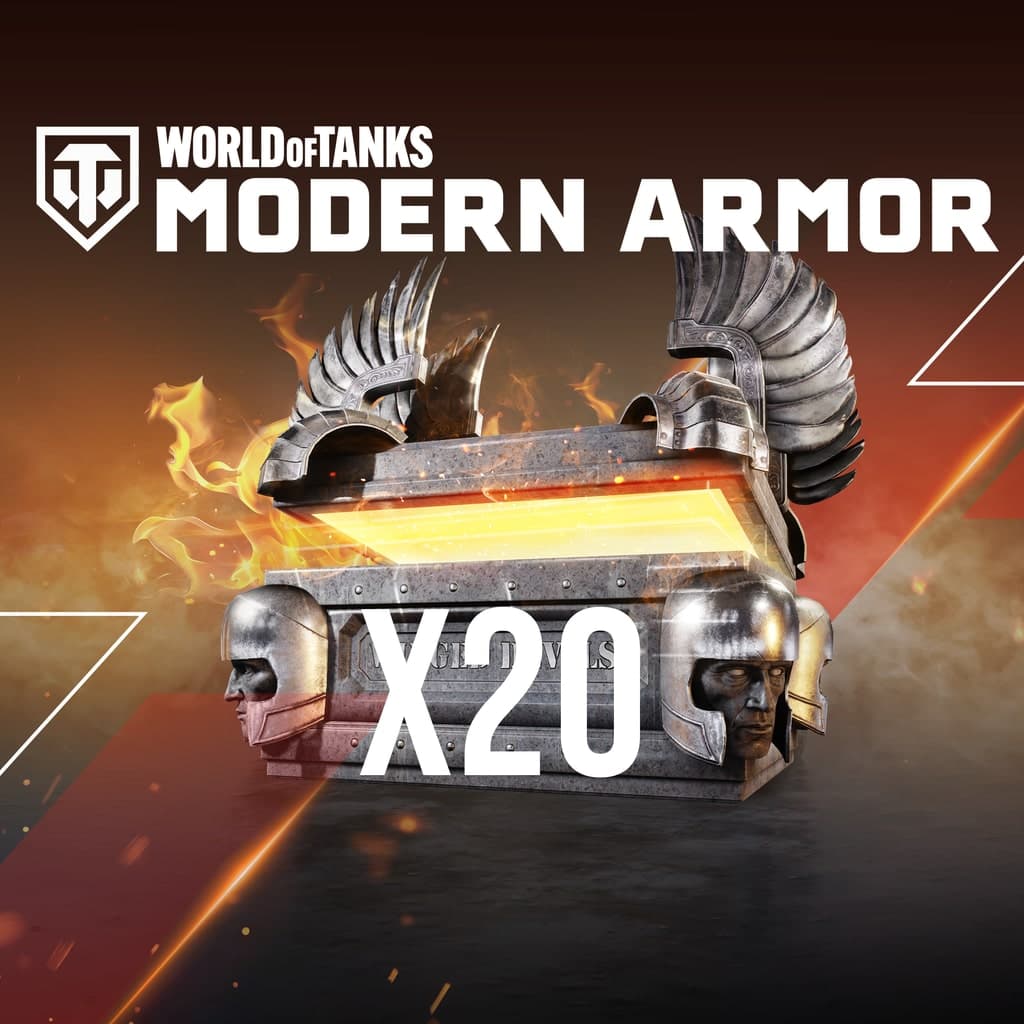 World of Tanks Modern Armor - 20 Steel Asylum War Chests