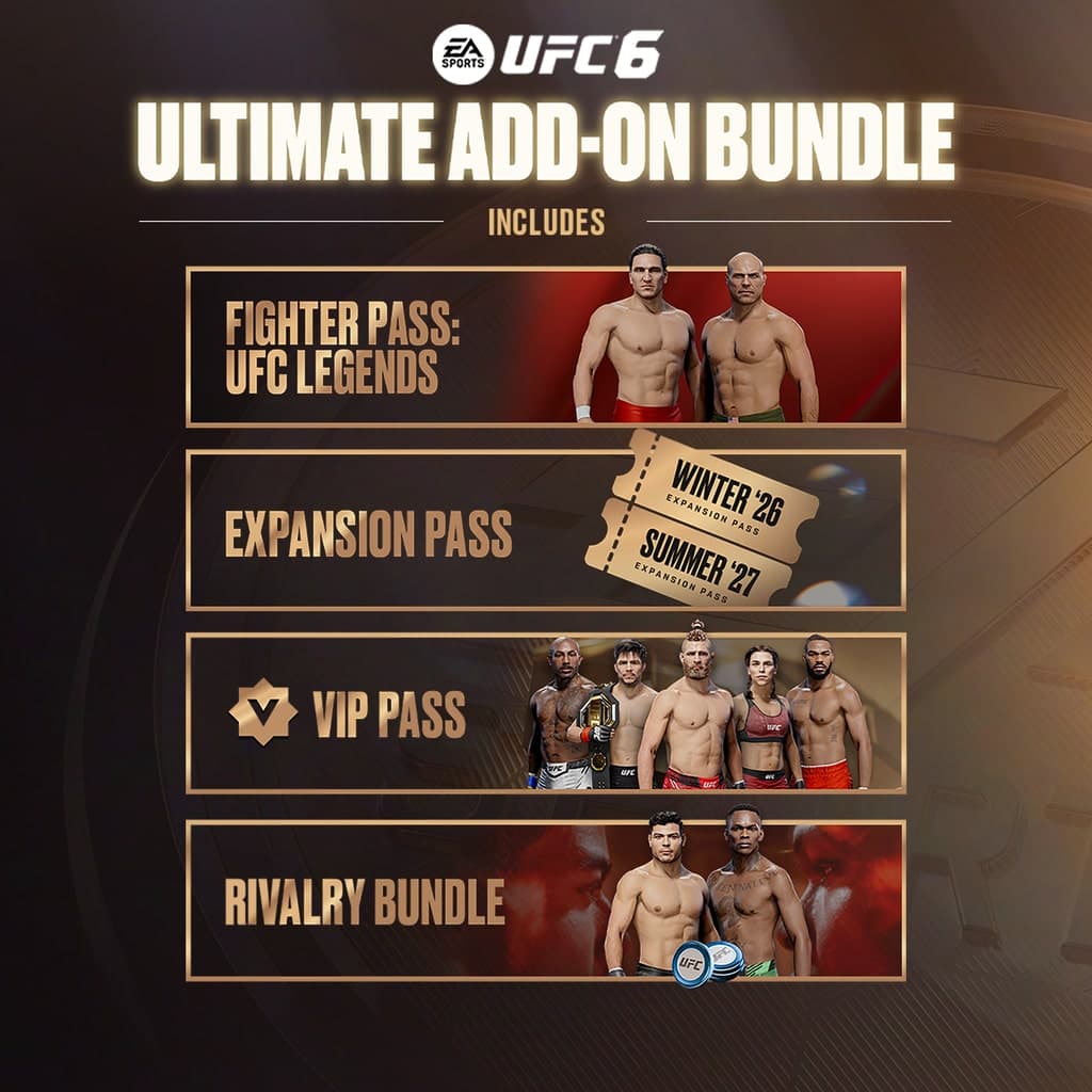 UFC 6 Ultimate Add-On Bundle
