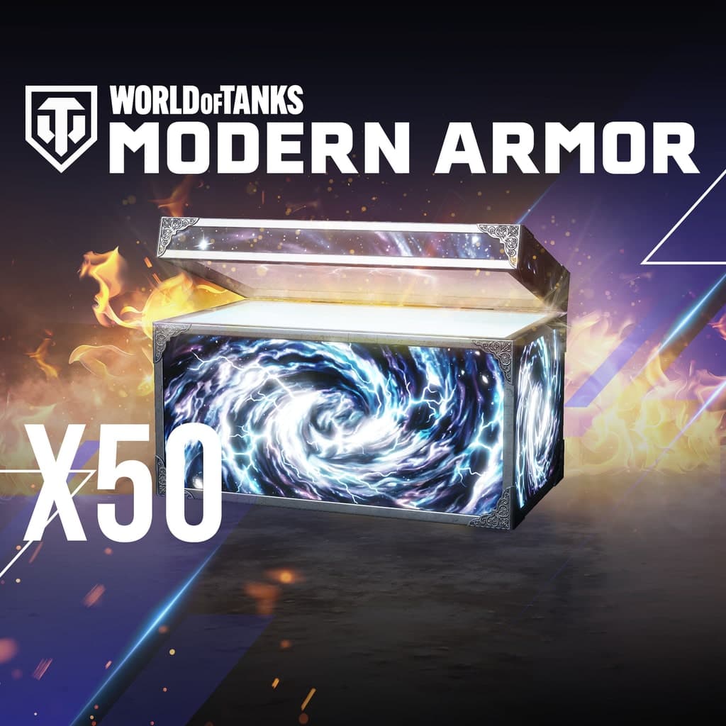 World of Tanks Modern Armor - 50 Steel Asylum War Chests