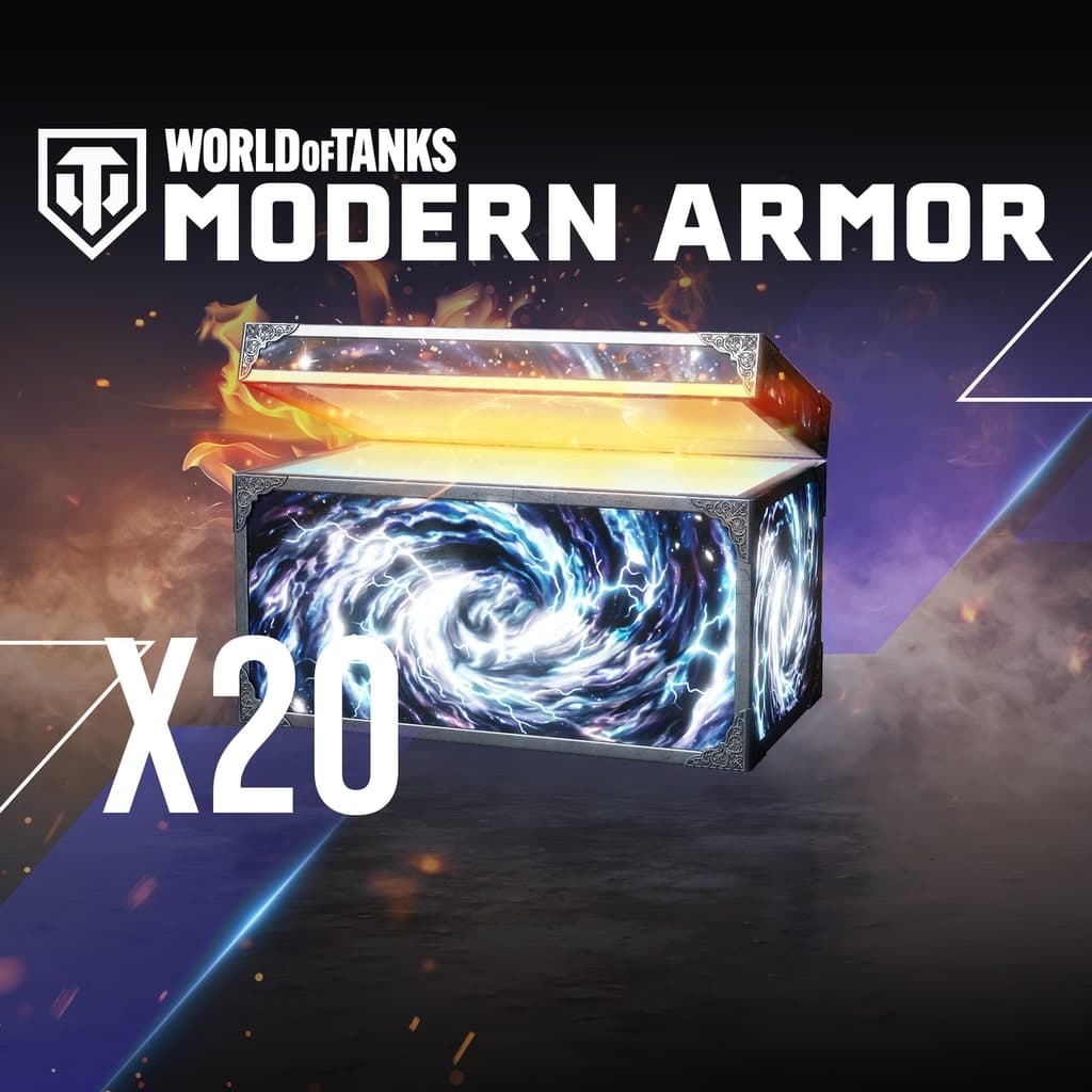 World of Tanks Modern Armor - 20 Steel Asylum War Chests