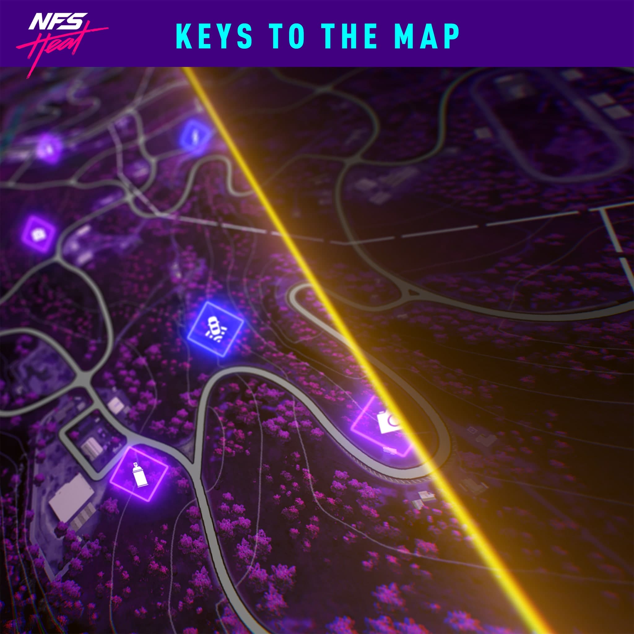 Need for Speed Heat - Keys to the Map