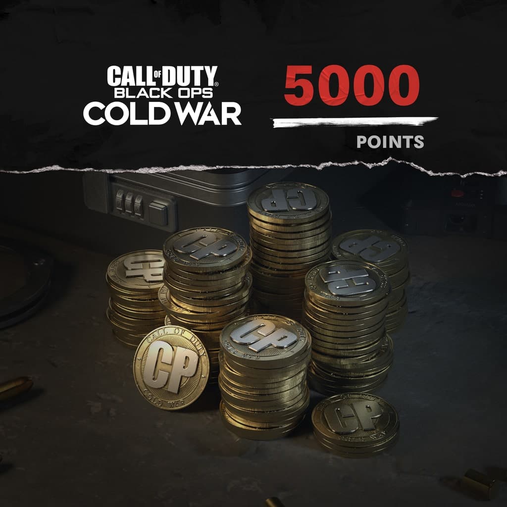 5,000 Call of Duty: Black Ops Cold War Points